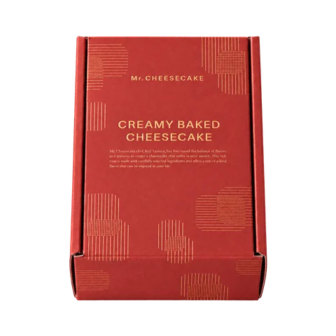 CREAMY BAKED CHEESECAKE Original：箱・パッケージ
