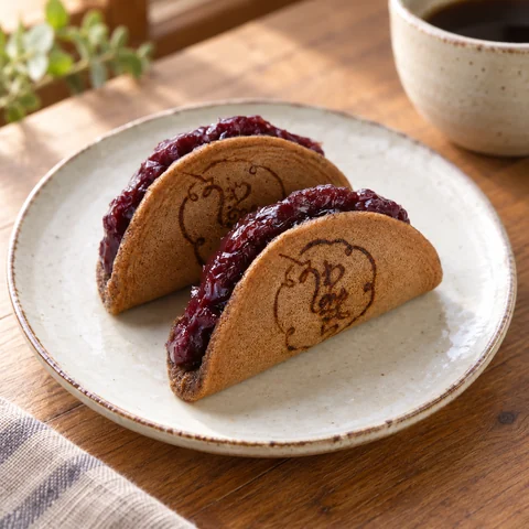 うわのそら【茜空】珈琲味：雰囲気と断面