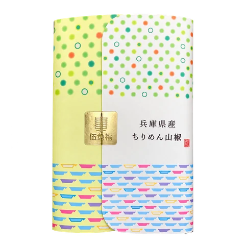 銘品)兵庫県産ちりめん山椒/40g：箱・パッケージ