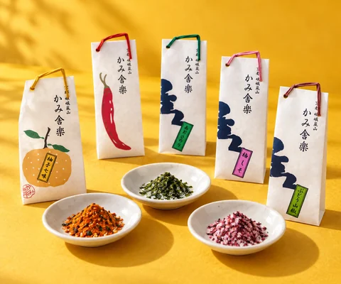 薬味5種詰合せ（紙箱）：楽しむ場面