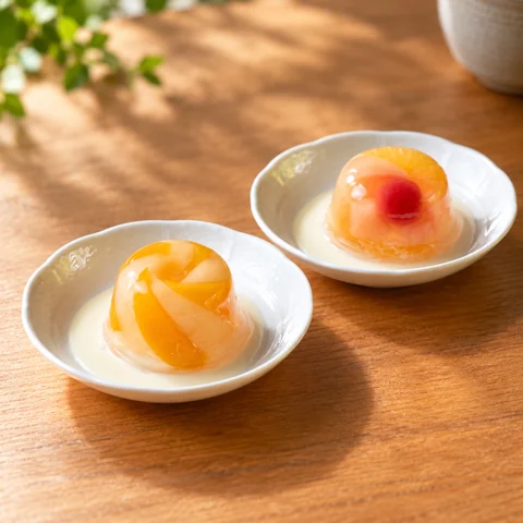 フルーツゼリー寄せ：楽しむ場面