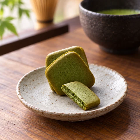 京都宇治抹茶 お濃茶クッキー：楽しむ場面