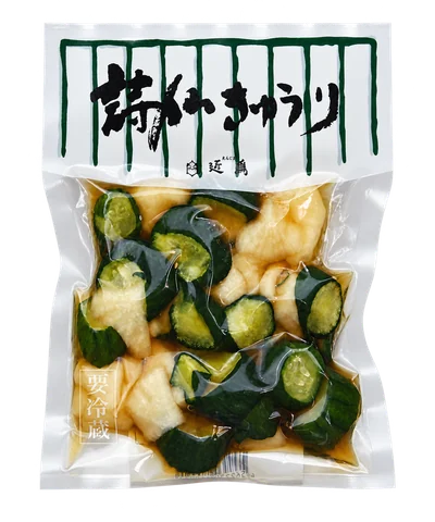 詩仙きゅうり：包装