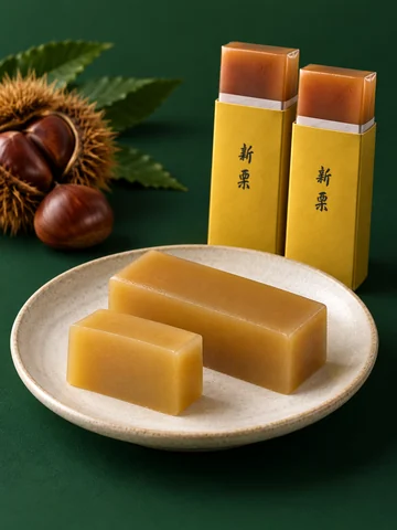 小形羊羹 新栗：楽しむ場面