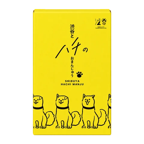 渋谷とハチのおまんじゅう：箱・パッケージ