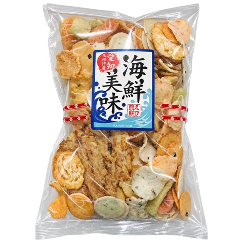 海鮮美味：箱・パッケージ