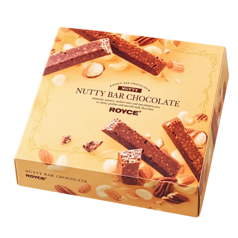 ナッティバーチョコレート：箱・パッケージ