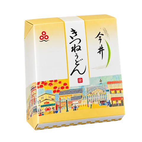 お手軽きつねうどん：パッケージ