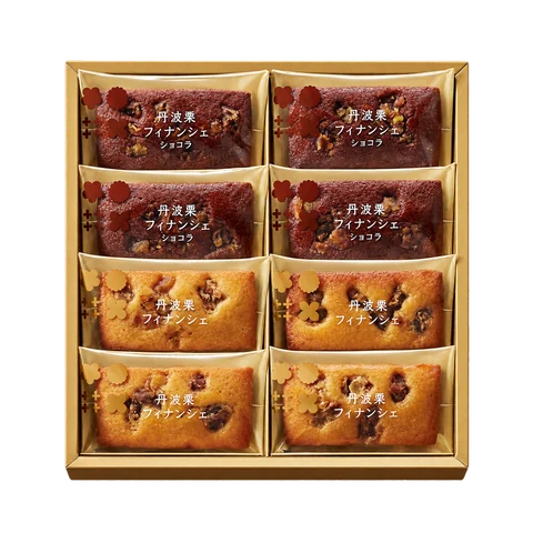 丹波栗フィナンシェ：パッケージ