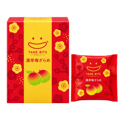 濃厚梅ざらめ：箱・パッケージ