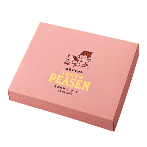 東京ピーセン 詰合せ：箱・パッケージ