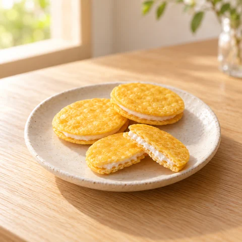 チーズさんど：雰囲気と断面