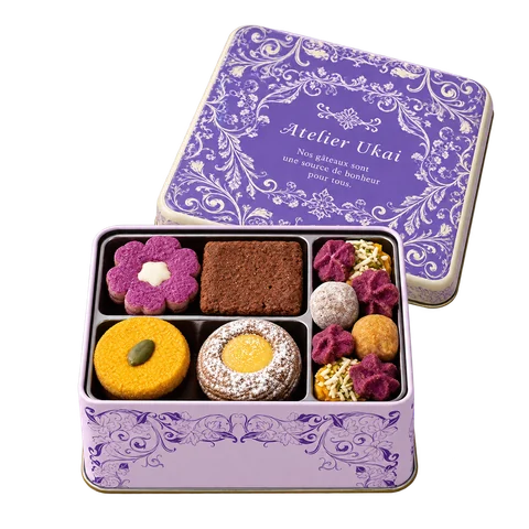 フールセック・ハロウィン小缶：箱・パッケージ