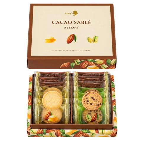 カカオサブレアソート：箱・パッケージ